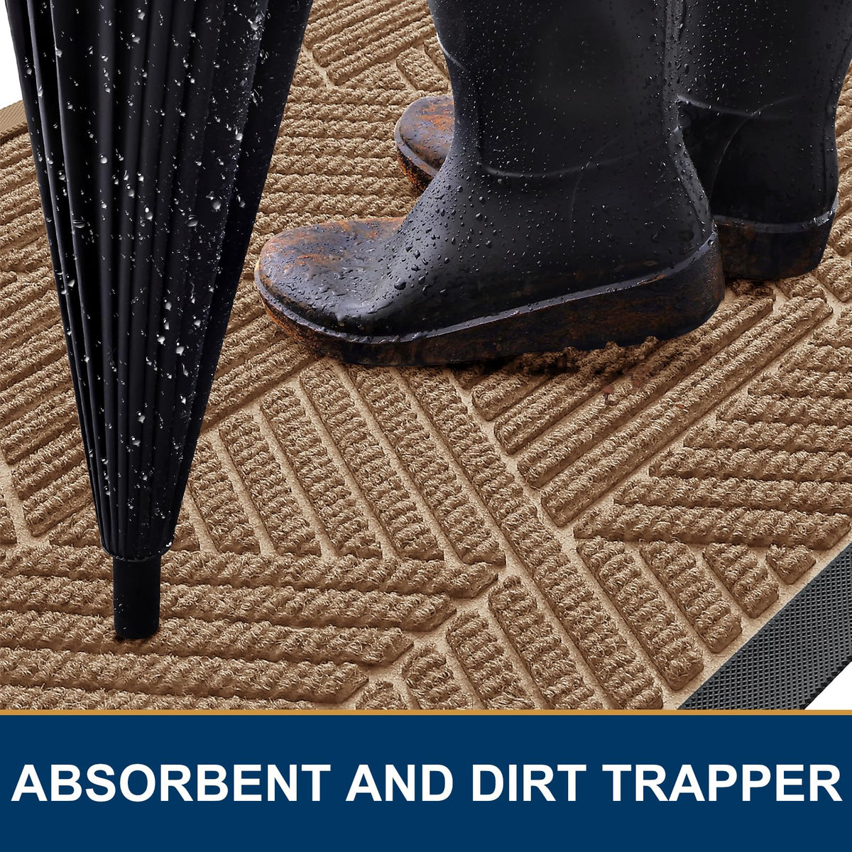 Smiry dirt-trap closeup highlights deep grooves catching debris
