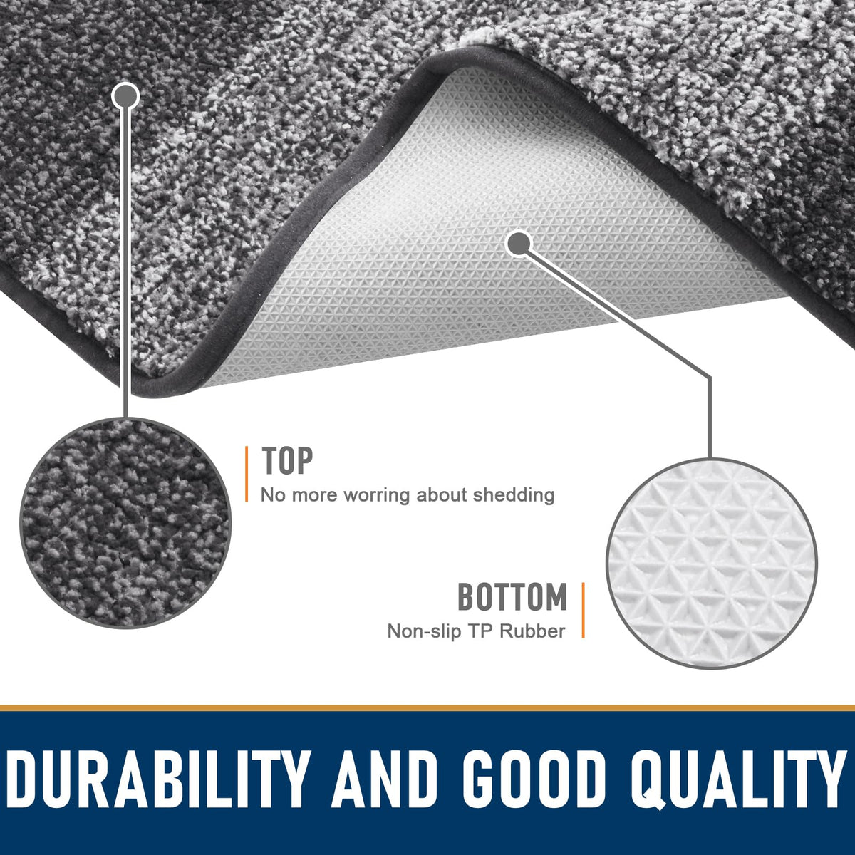 Smiry dog door mat low-profile design fits doors without snagging.