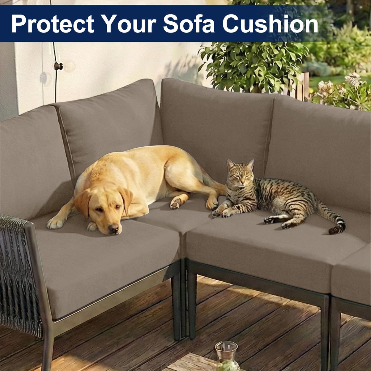Eight-piece Smiry set fits multiple cushions for versatile protection.