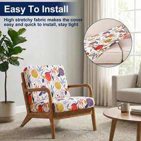 Smiry orange cushion cover for multi-scene use to refresh decor