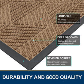 Smiry natural rubber edge offers durability across weather conditions
