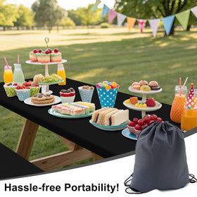 Smiry high-density polyester stands up to regular outdoor use