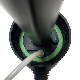 Compression pump achieves up to 25 PSI for consistent pressure