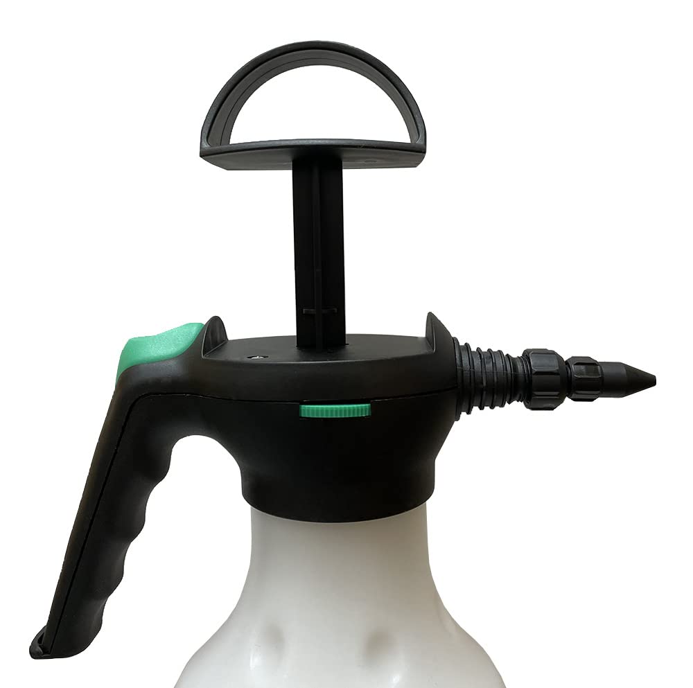 Pressure release valve aids safe depressurization before opening the sprayer