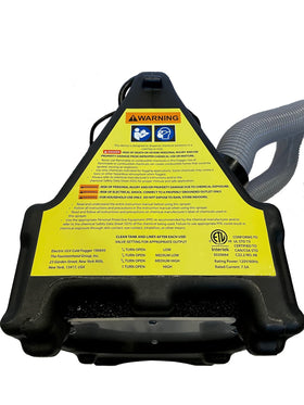 Smith ULV17 36-inch hose enabling targeted reach in large spaces.