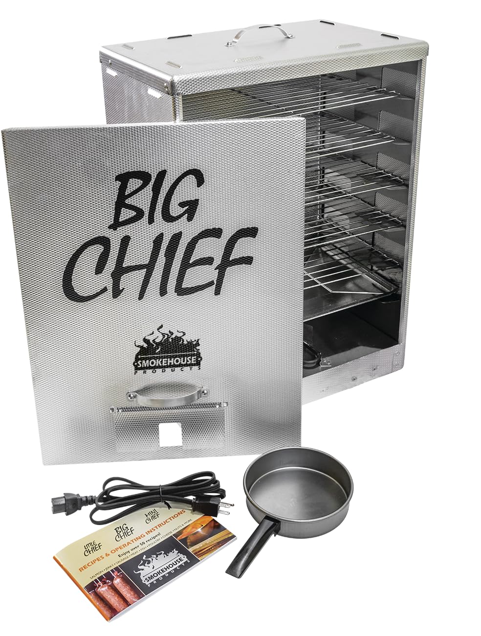 Smokehouse Big Chief plug-in setup showing straightforward operation.