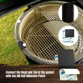Smoker Chef easy-install gasket highlights quick DIY upgrade for smoke retention