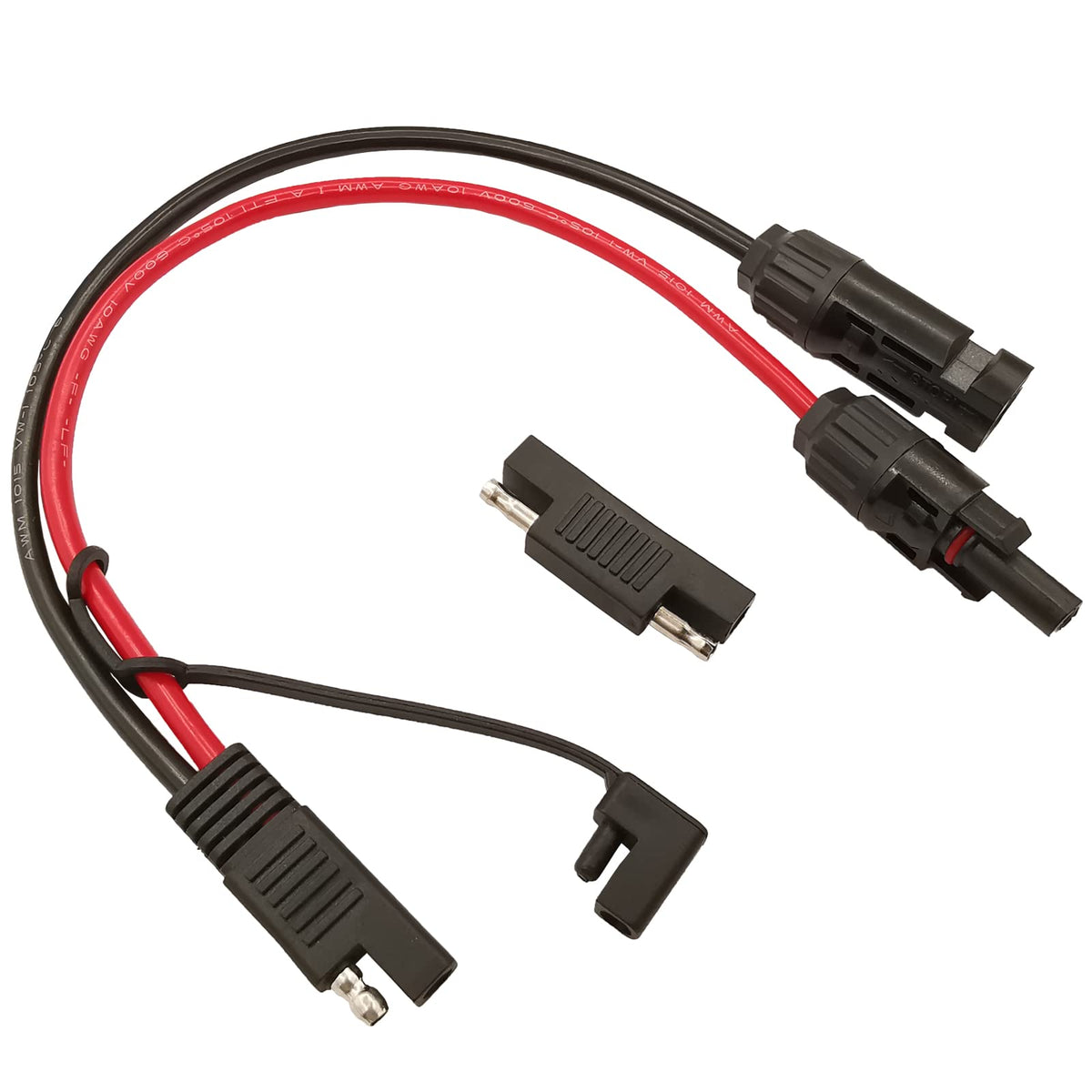 Smontbili 10AWG SAE to solar adapter cable enables reliable RV charging.
