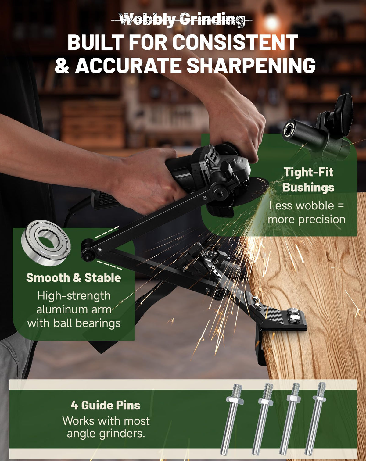 SMOQIO dual mounting clamps or bolts for flexible setup