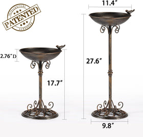 SMQLJXC Diam rim design invites more birds to gather and bathe.