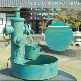 SMQLJXC garden yard decor fountain suited for patios and lawns