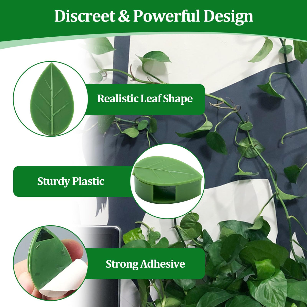 smrtcol discreet green clip blending with foliage