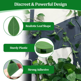 smrtcol discreet green clip blending with foliage