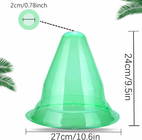 SMUJU durable PET material keeps cloche reusable season after season