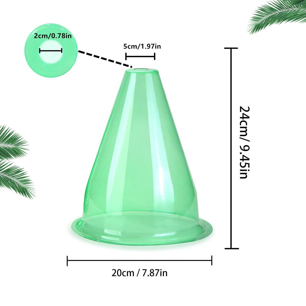SMUJU clear cloche demonstrates high light transmission for growth