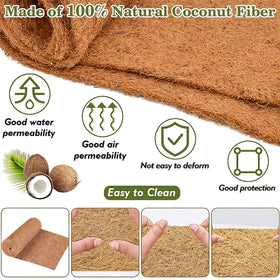 SMYAXUNW coconut coir close-up reveals natural fibers and soft, durable texture.
