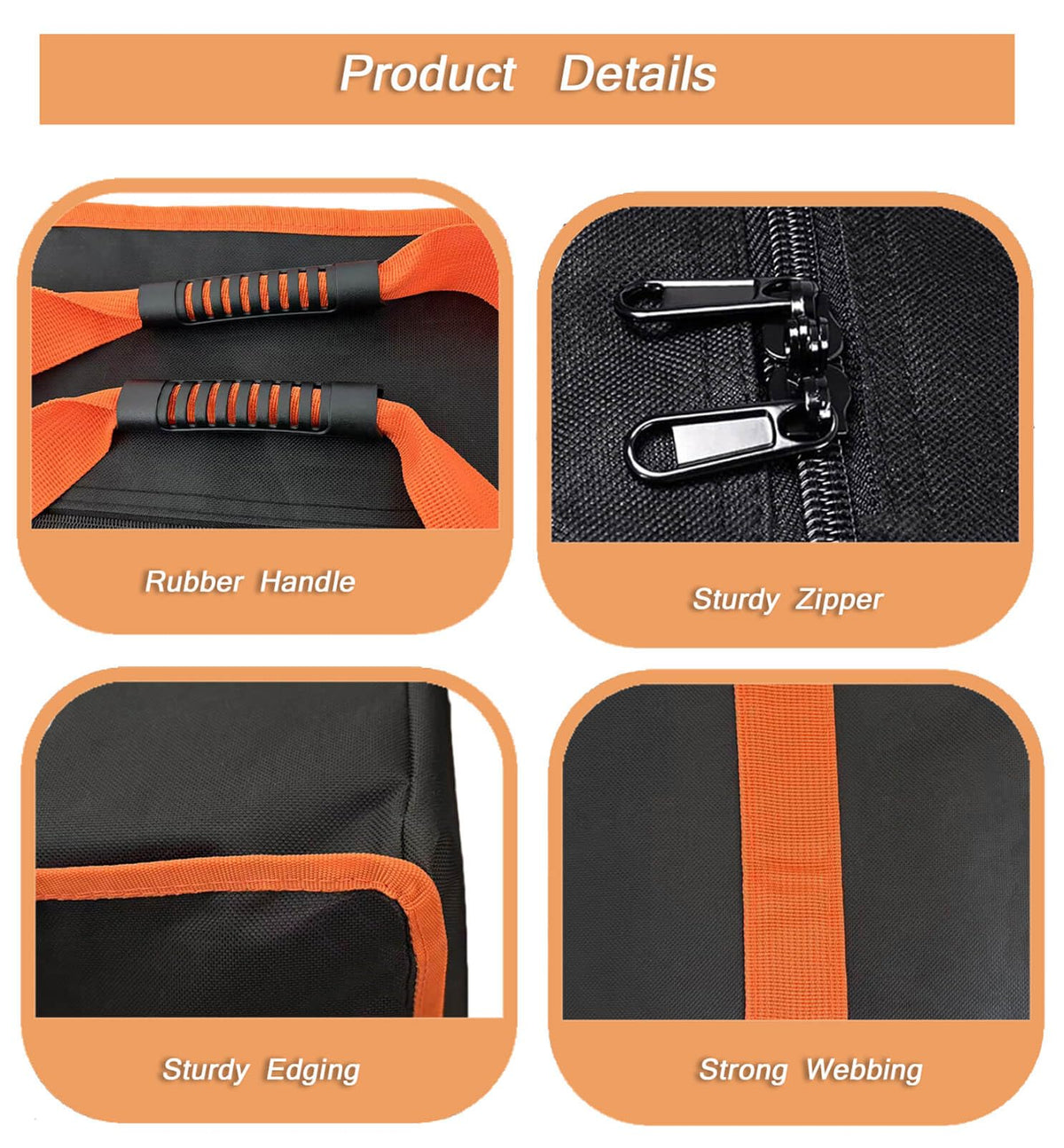 Smyhlf-us double zipper design enables easy packing and quick access