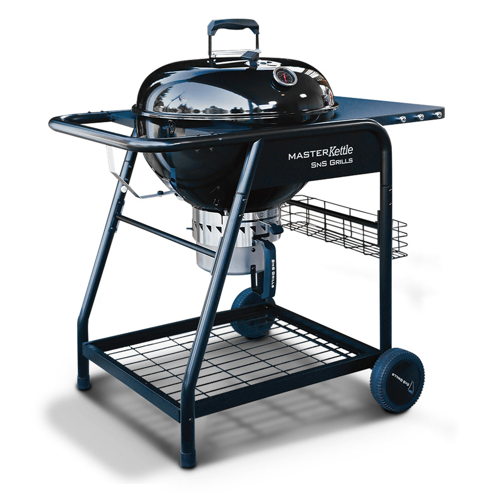 Slow 'N Sear Deluxe insert creates two-zone cooking for SnS Grills
