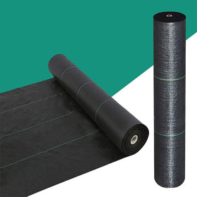 Snail weed barrier ground cover protects soil while allowing airflow and drainage.