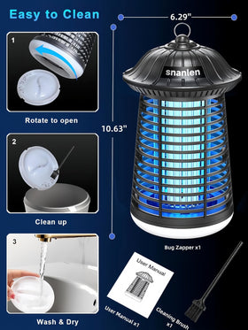 Snanlen compact ABS housing resists heat and weather.