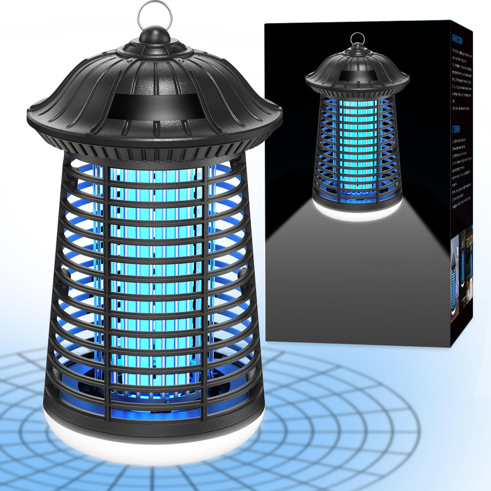 Snanlen 4200V bug zapper front view for patio use and powerful insect elimination.