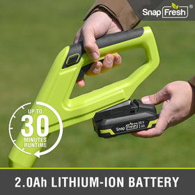 SnapFresh adjustable 180-degree handle for comfortable, versatile trimming angles