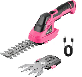 SnapFresh cordless hedge trimmer with 5.5in blade for precise pruning