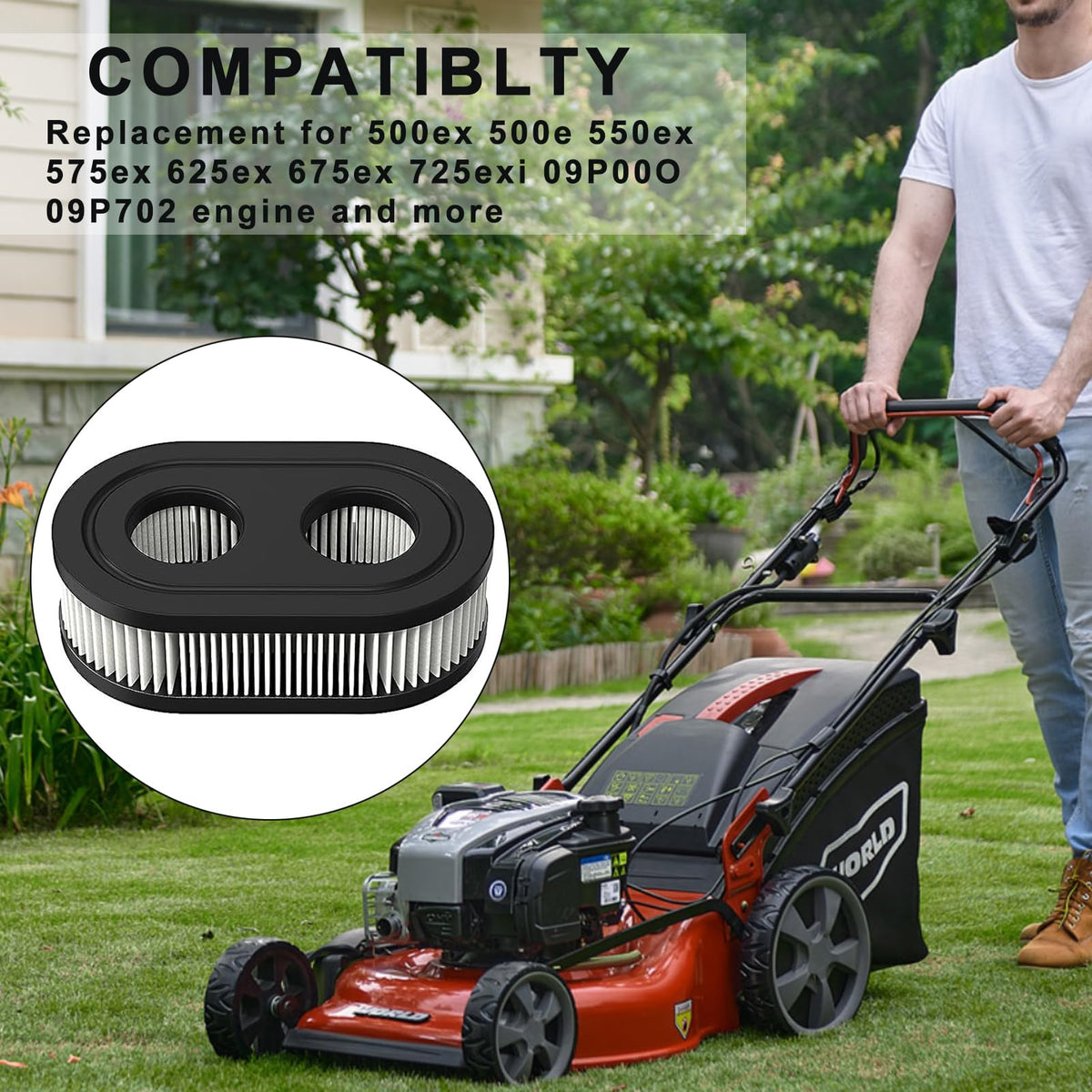 Snlazp lawn mower air filter durable construction near engine intake