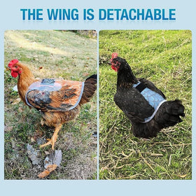 SNMGK hen saddle with adjustable straps for a secure, comfortable fit.