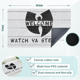 SNNDER Welcome Mat suited for entryways, patios, and garages.
