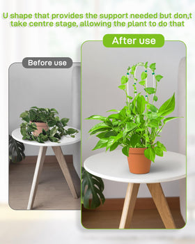 Snqqmtt ivy trellis for indoor plants supports air circulation and shape
