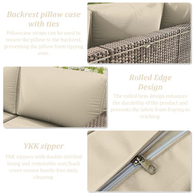Snubbull non-slip back design keeps cushions in place.