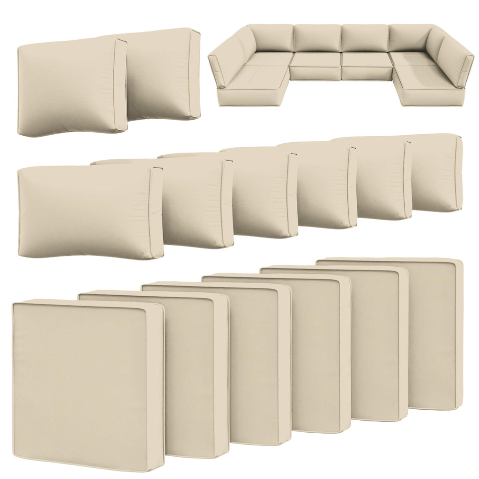 Snubbull outdoor slipcovers for seat cushions—durable protection for patio seating.