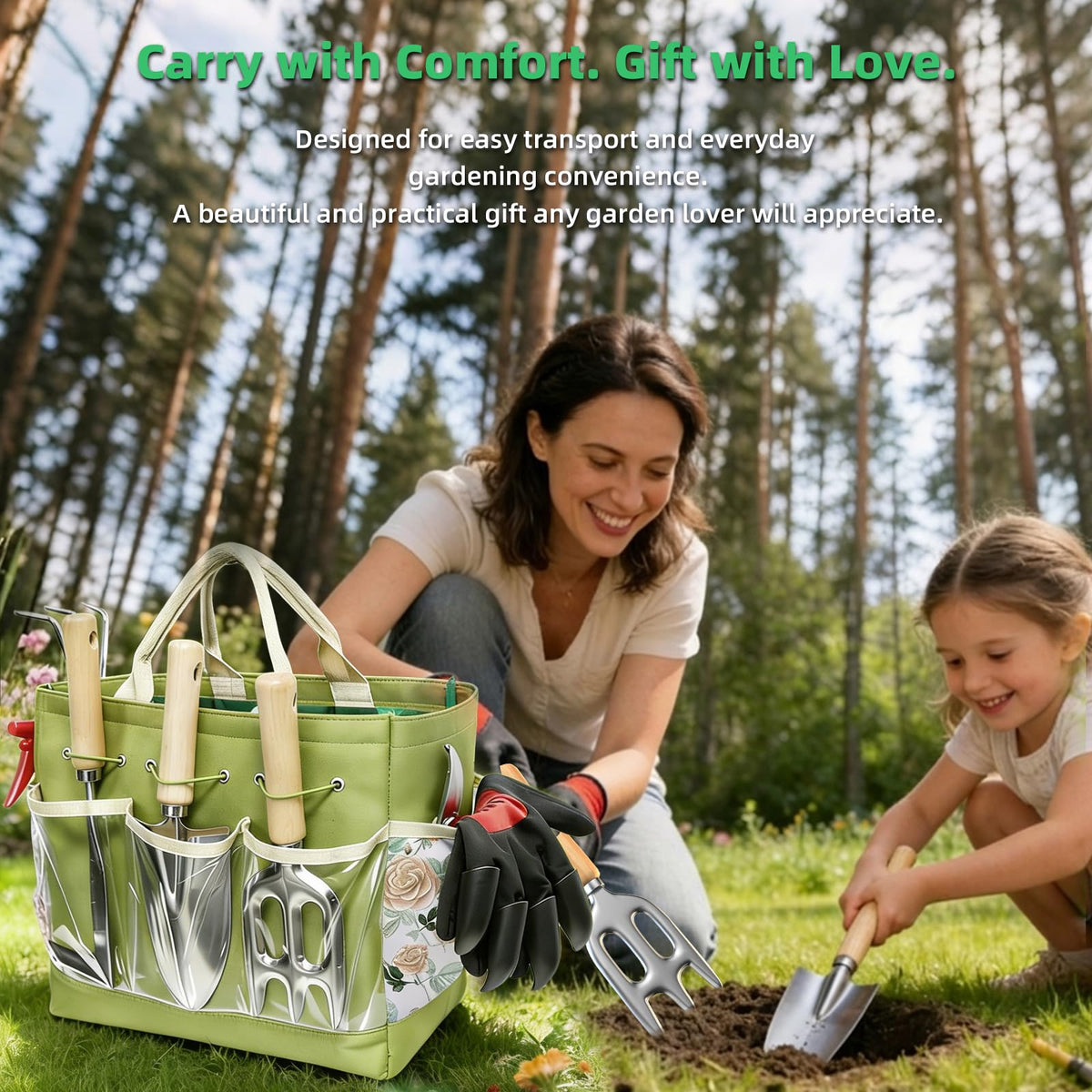 Snuggalux hand rake perfect for bed grooming and debris removal