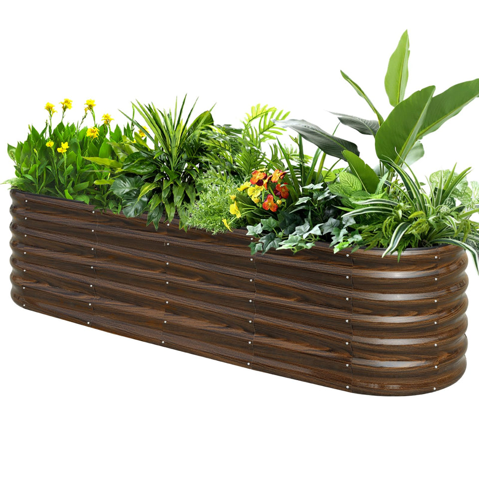 SnugNiture raised bed length 96 inches for expansive planting options