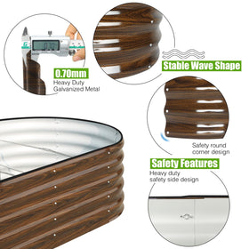 SnugNiture bottomless frame, drainage for healthy roots