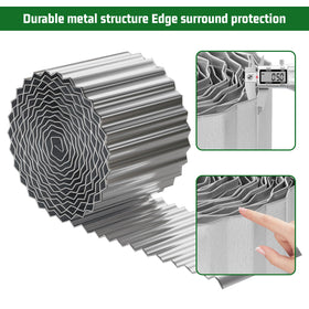SnugNiture edging offers flexible, customizable border solutions for lawns.