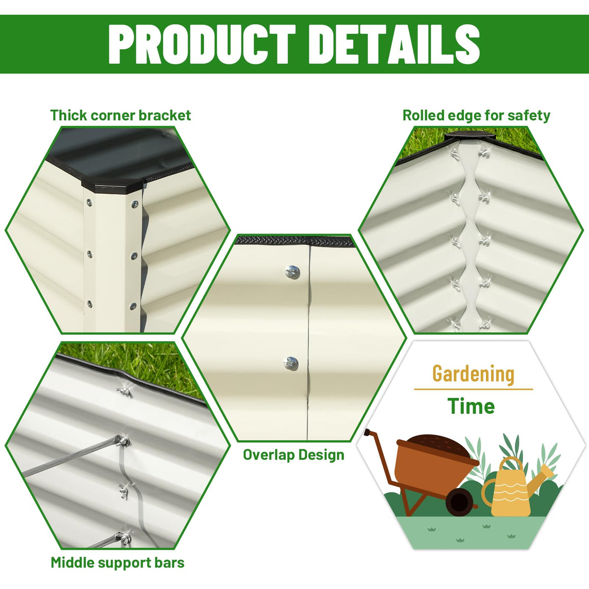 Bottomless drainage design supports soil moisture balance and healthy root growth.