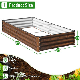 SnugNiture raised bed side view highlights durable metal construction