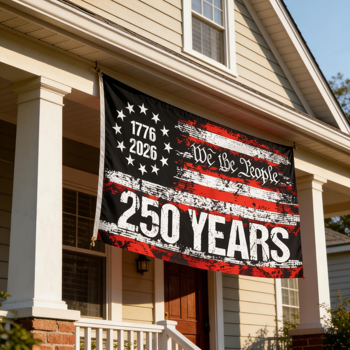 Snungee We the People banner adds centerpiece appeal to walls and rooms.