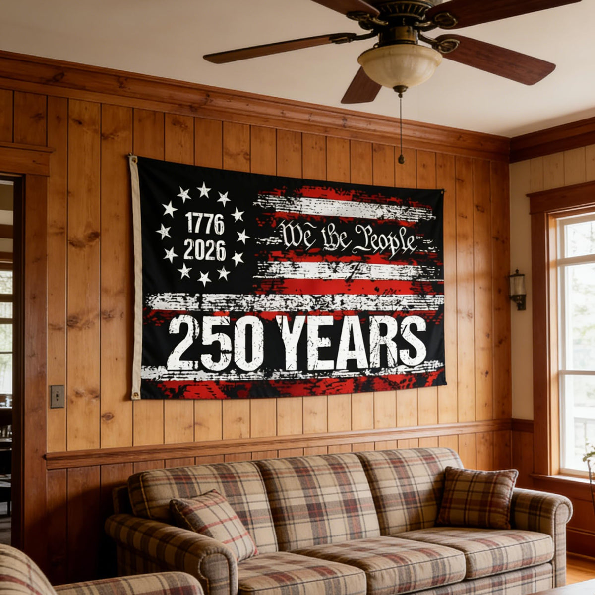 Snungee patriotic decor for parades and backyard gatherings.