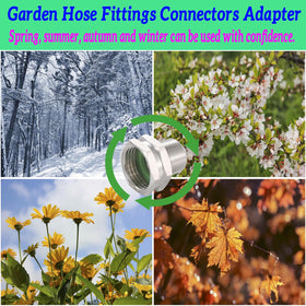 SNUTUYA garden setup demonstrates versatile hose and pipe connections