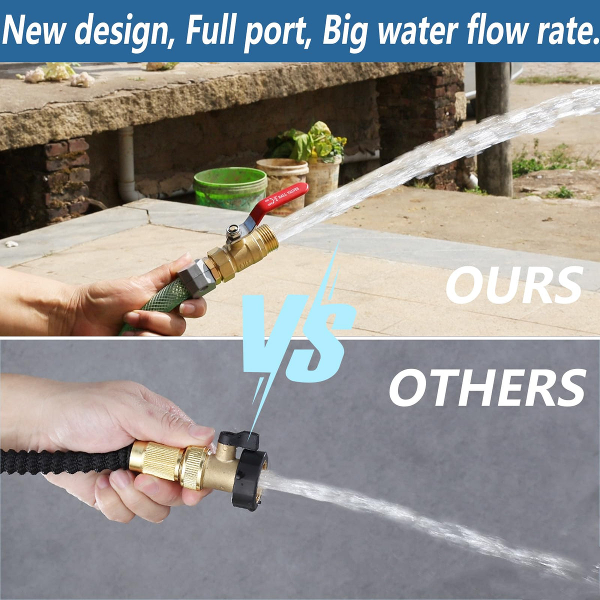 SNUTUYA heavy-duty brass valve body shown for durability
