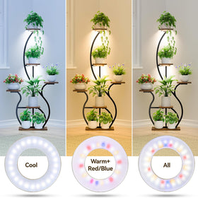 SNVHLQ 3CCT grow lights full-spectrum LEDs for vegetative and bloom stages