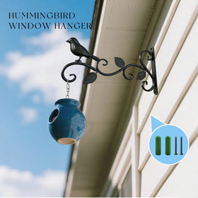 SNYVVEX birdhouse with viewing window mounted on exterior wall