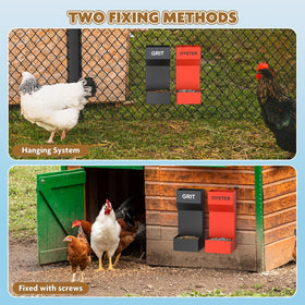 SOAOP coop scene with feeder promoting orderly nutrition management