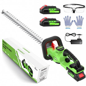 SOARFLY 22-inch hedge trimmer blade for clean, precise cuts.
