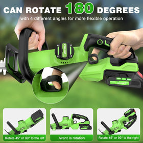 SOARFLY 3000RPM motor powers fast, smooth pruning.
