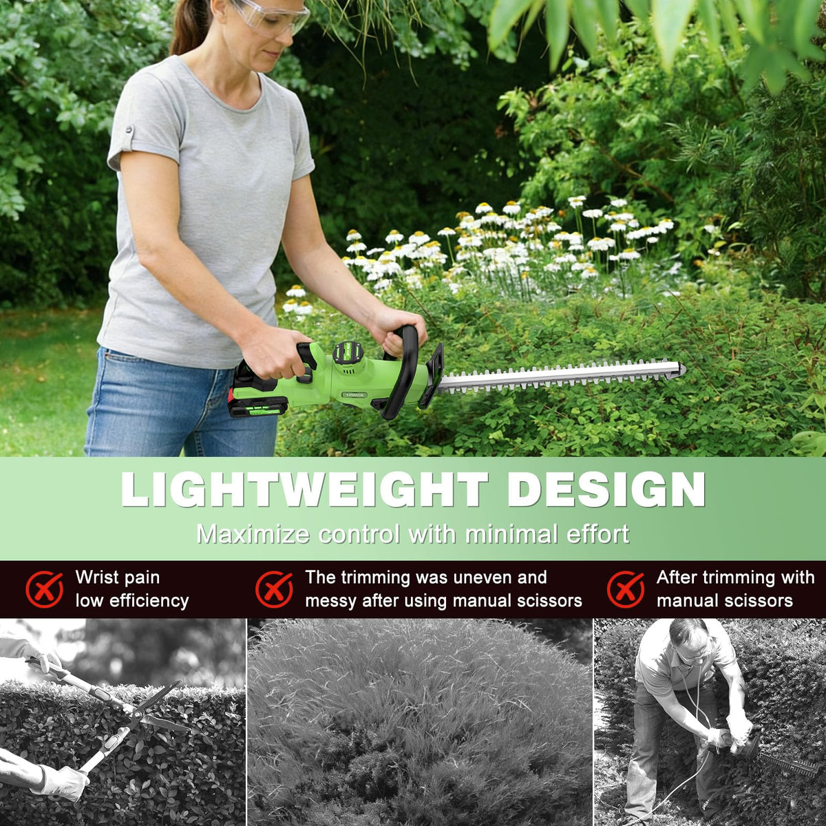 SOARFLY ergonomic lightweight design reduces user fatigue.