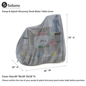 Sobana cover — durable-material uses 600D fabric to resist outdoor wear.